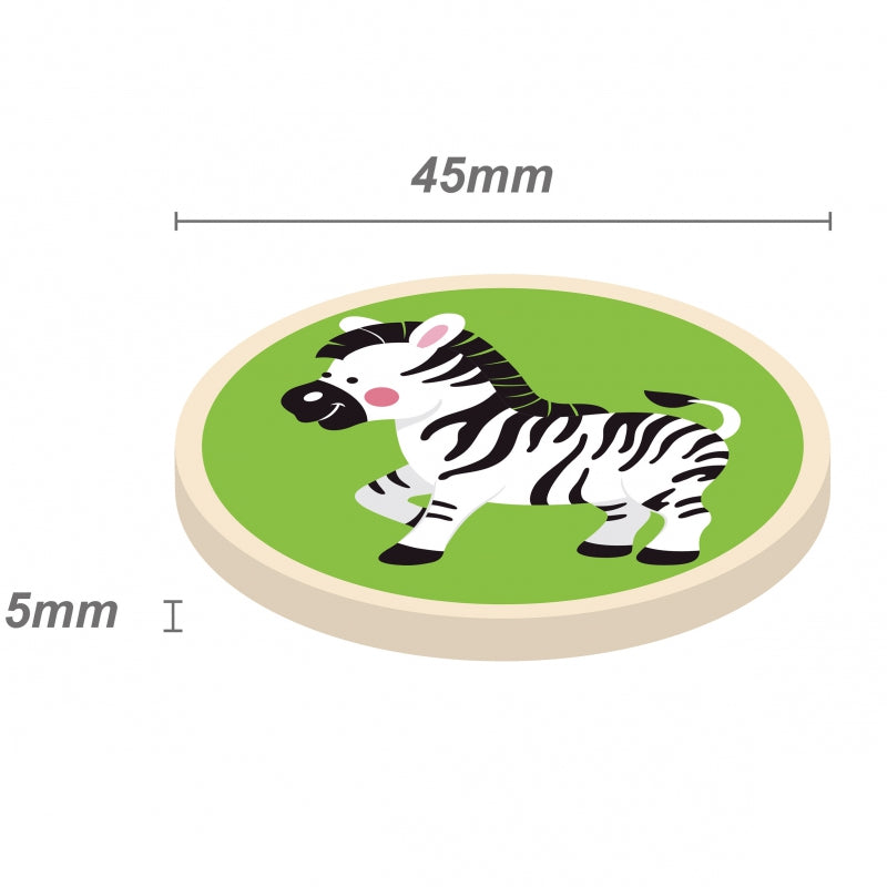 Viga atminties lavinimo žaidimas gyvūnai