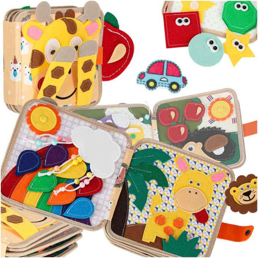 Edukacinė knygelė žirafa