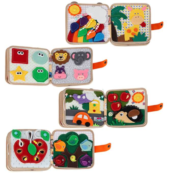 Edukacinė knygelė žirafa