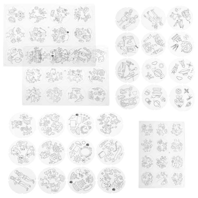 Mėlynas piešimo projektorius