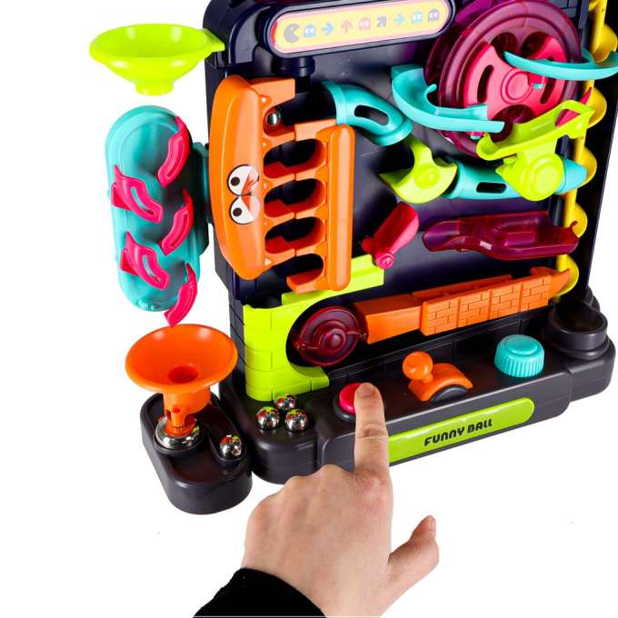 Kamuoliukų kliūčių ruožas, žaidimas