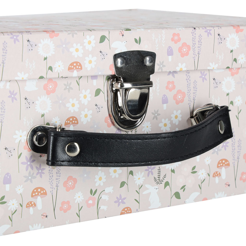 Lėlių namas lagamine su priedais