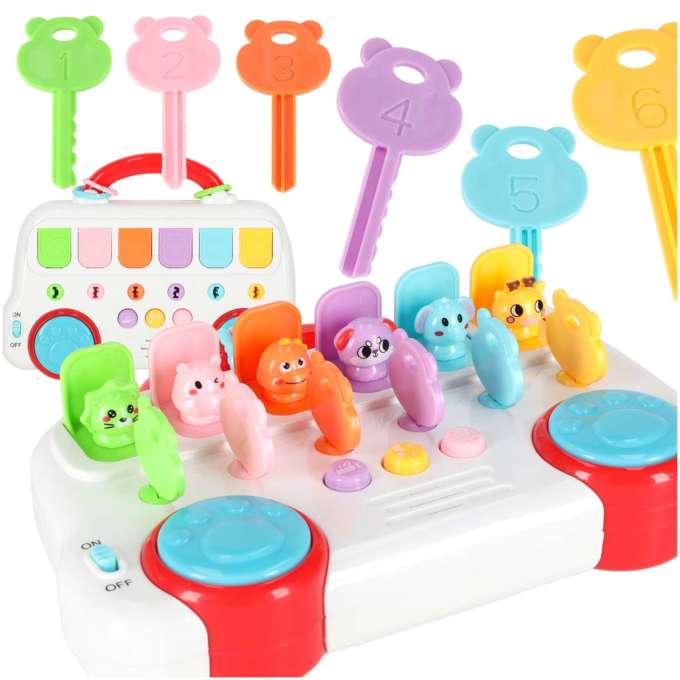 Edukacinis autobusas su iššokančiais elementais