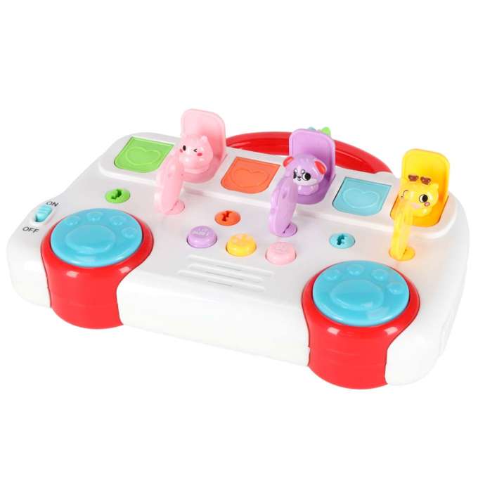 Edukacinis autobusas su iššokančiais elementais