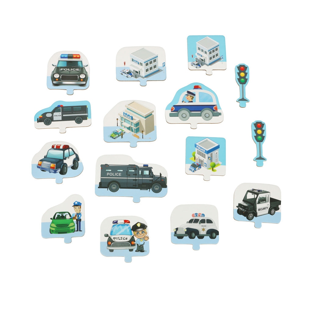 Automobilių trasa dėlionė