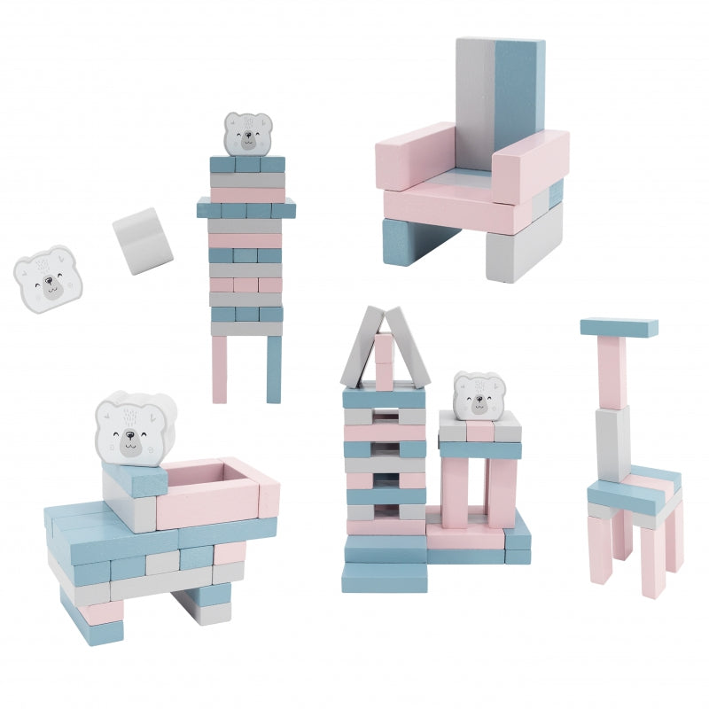 Medinė bokšto dėlionė, žaidimas