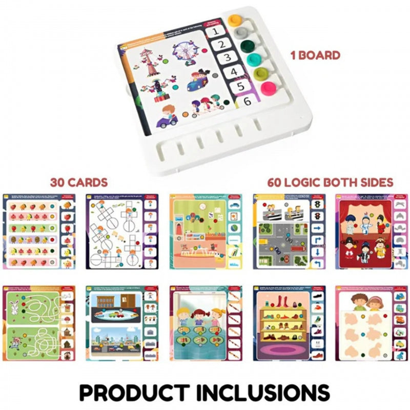 60 loginių žaidimų rinkinys